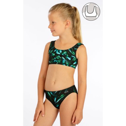 Dívčí plavky top 6F397 LITEX