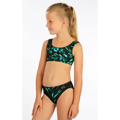 Dívčí plavky kalhotky středně vysoké 6F398 LITEX