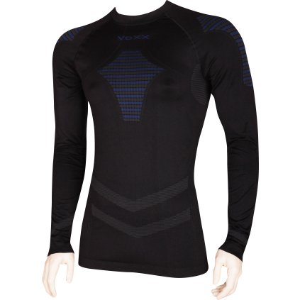 AP02 pánské funkční tričko dlouhý rukáv (Barva černá, Velikost M-L)