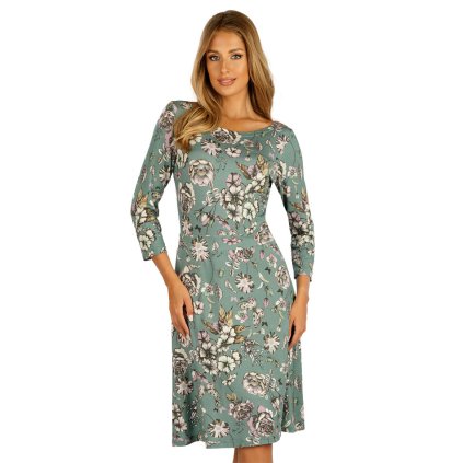 Šaty dámské s 3/4 rukávem 7E059 LITEX