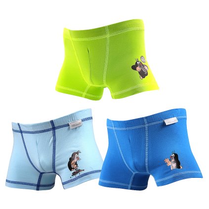 Boxerky KR 003 (Barva modrá, Velikost 98-104)