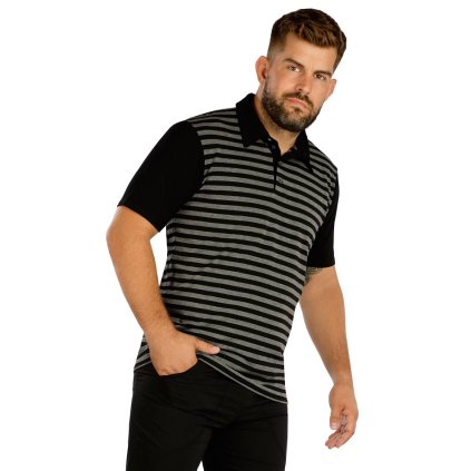 Polo triko pánské s krátkým rukávem 7E188 LITEX