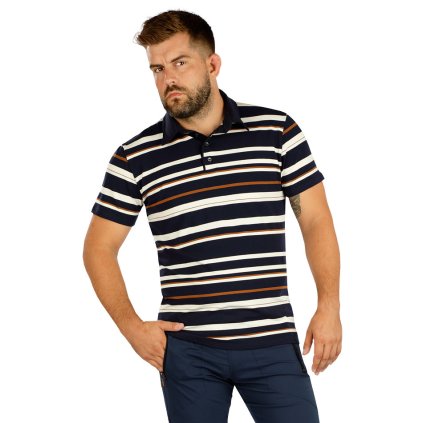 Polo triko pánské s krátkým rukávem 7E202 LITEX