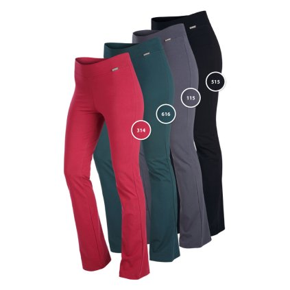 Legíny dámské dlouhé do zvonu 9D426 LITEX