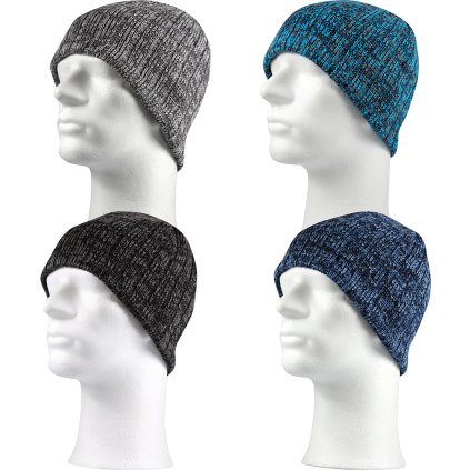 Pletené čepice Kadjar (Barva modrá, Velikost senior)