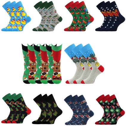 Ponožky Damer (Barva dárky, Velikost 35-38 (23-25))