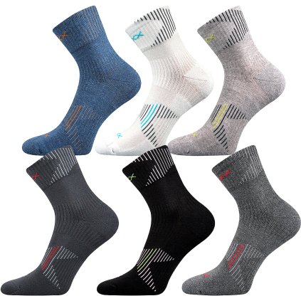 Ponožky Patriot B (Barva bílá, Velikost 35-38 (23-25))