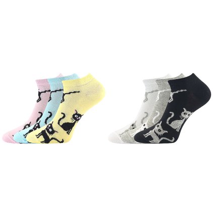 Ponožky Piki 55 (Barva mix A, Velikost 35-38 (23-25))