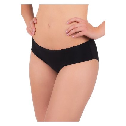 Bezešvé kalhotky BCL400-001 černé (Velikost L)