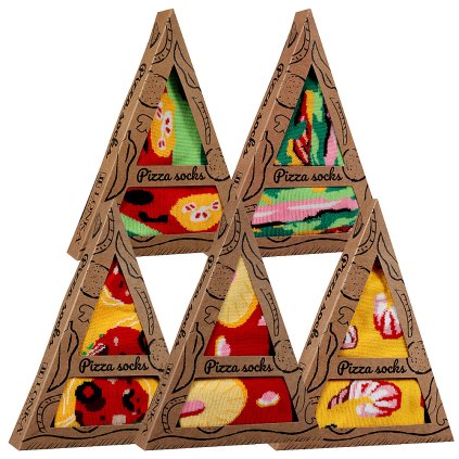 Ponožky Pizza (Barva 1, Velikost 38-41 (25-27))