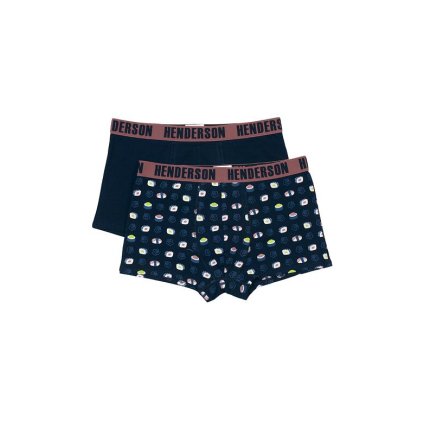 2 pack pánské boxerky Sushi modré (Velikost M)