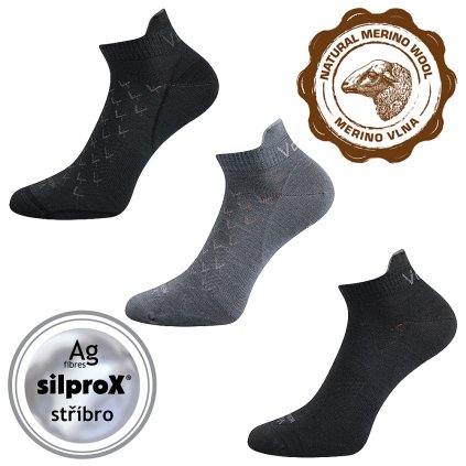 Ponožky Rod (Barva černá, Velikost 35-38 (23-25))