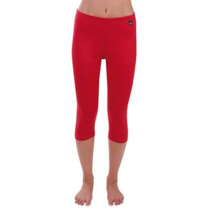 Dámské sportovní capri LEANA červené (Velikost S)
