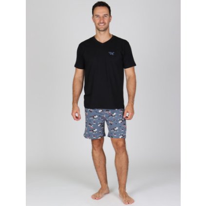 Pánské krátké pyžamo P SANDER (Velikost M)
