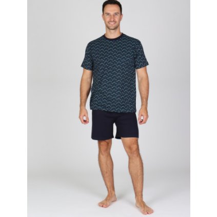 Pánské krátké pyžamo P RAVI (Velikost M)