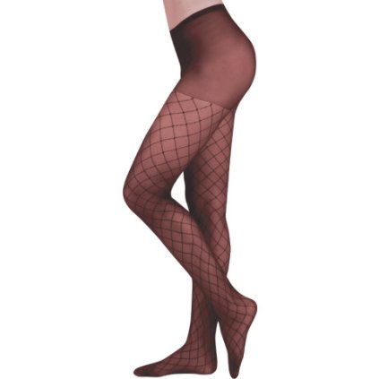 Elastické punčochové kalhoty ELLA 3 vínové (Velikost 158-100)