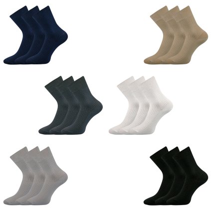 Ponožky Viktor (Barva tmavě modrá, Velikost 46-48 (31-32))