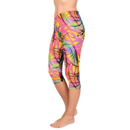 Dámské 3/4 vzorované legíny NEBRASKA 830 (Velikost S)