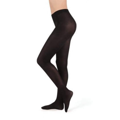 Neprůhledné punčochové kalhoty EVINA 999 černé (Velikost 164-124)
