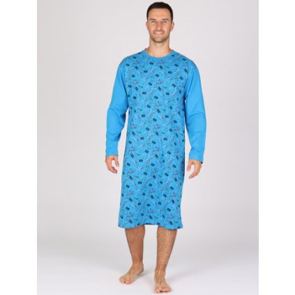 Pánská noční košile P HANS (Velikost L)