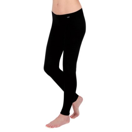 Dámské sportovní legíny LAUREN černé / prodlužené (Velikost S)