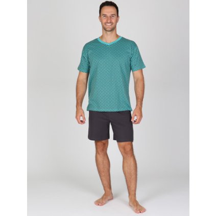 Pánské krátké pyžamo P ENZO (Velikost M)