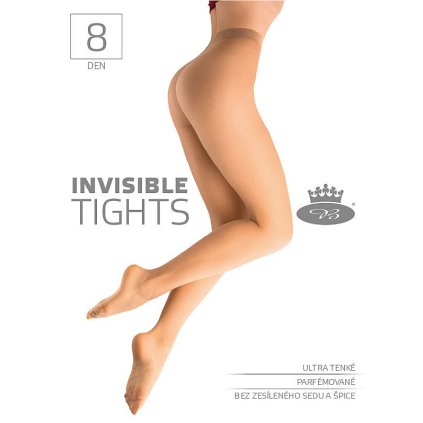 Punčochové kalhoty INVISIBLE tights 8 DEN (Barva beige, Velikost S/158-164/100)