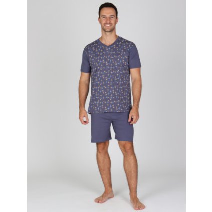 Pánské krátké pyžamo P TAJ (Velikost M)