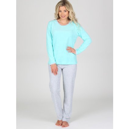 Dámské froté pyžamo P 1422 049 (Velikost S)