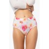 Kalhotky Julimex Peony Simple Maxi S-2XL (Barva bílá-květy, Velikost S)