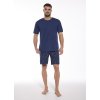 Pyžamo Cornette Pánské KR Bunny 326/254 (Barva jeans, Velikost L)