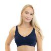 GINA dámská podprsenka sportovní s vycpávkami Eco Bamboo 07014P