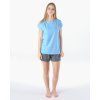 GINA dámské pyžamo krátké dámské Pyžama Bamboo 19174P