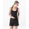 GINA dámské Šortky krátké Objednávaná Elastika 93020P (Barva Černá, Velikost L)