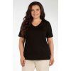 Triko dámské pro plnoštíhlé PLUS SIZE 5G181 LITEX (Velikost XL, Barva černá)