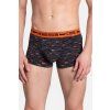 2pack pánské boxerky Ozzy černé a šedé (Velikost XXL, Barva černá)