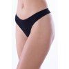 Dámská tanga String Thong černá (Velikost XL, Barva černá)