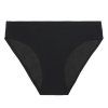Bezešvé kalhotky Mini Bikini černé (Velikost XL, Barva černá)