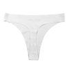 Bezešvá tanga String bílá (Velikost S, Barva bílá)
