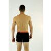 3pack Pánských boxerek Immort černé s logem (Velikost 3XL, Barva černá)