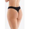 Bezešvá tanga String briefs černá (Velikost S, Barva černá)