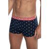 2pack boxerek Carter s červeným pasem (Velikost 3XL, Barva modrá)