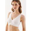 Bezešvá podprsenka Top Shape bílá (Velikost L/XL, Barva bílá)