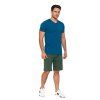Pánské bavlněné triko Slim fit Premium modré (Velikost L, Barva modrá)