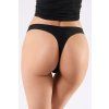 Dámská tanga Simple string černá (Velikost S, Barva černá)