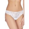 Bezešvé krajkové brazilky 60 bílé (Velikost S)