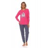 Dámské pyžamo Friends forever růžové (Velikost XL)