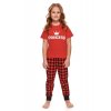 Dívčí pyžamo Princess II červené (Velikost 146/152)