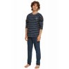 Chlapecké pyžamo Harry modré s pruhy (Velikost 158)