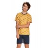 Chlapecké pyžamo Max žluté s auty (Velikost 92)